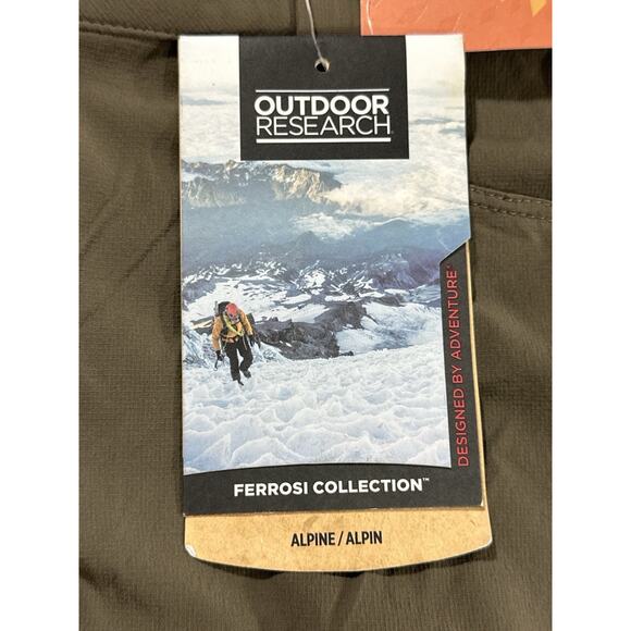Outdoor Research Ferrosi Women’s Shorts Size 6 Mushroom UPF 50+ Hiking NWT - Picture 8 of 9